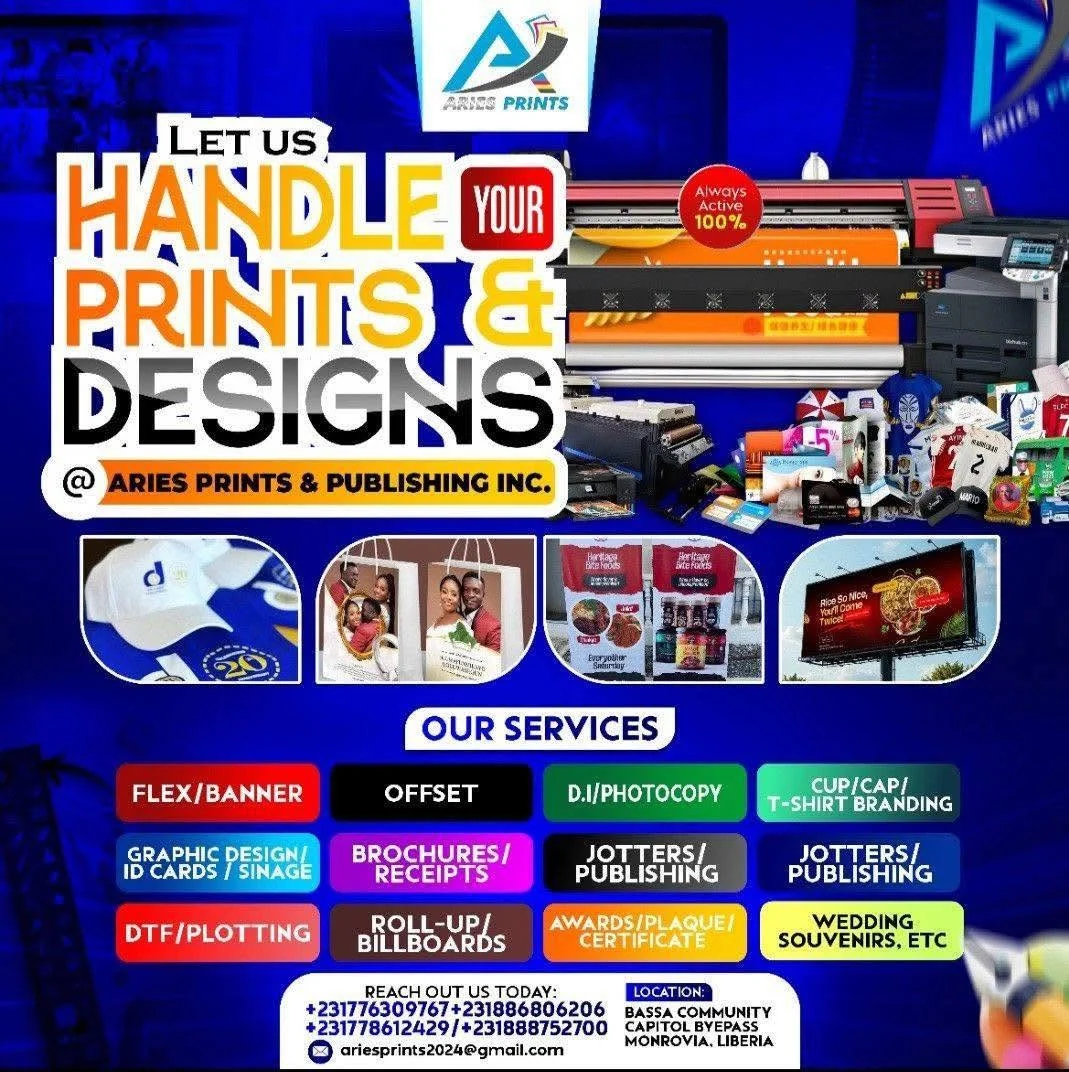 Printing services - promotional artwork